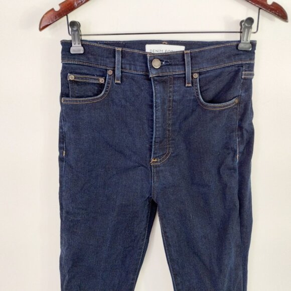 Denim Forum The Lola High Rise Skinny Jeans Size 26 (Fits 26x30) - Picture 3 of 11